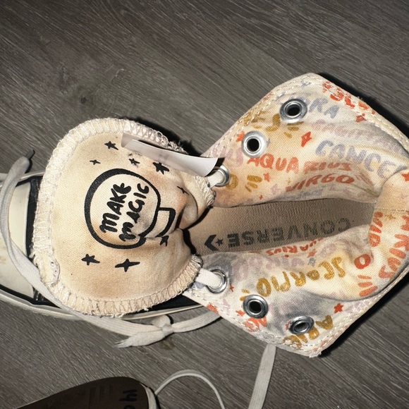 Converse CTAS Hi Mystic World Zodiac Sign Women's Platform 3 in men 5 in women - Picture 8 of 11